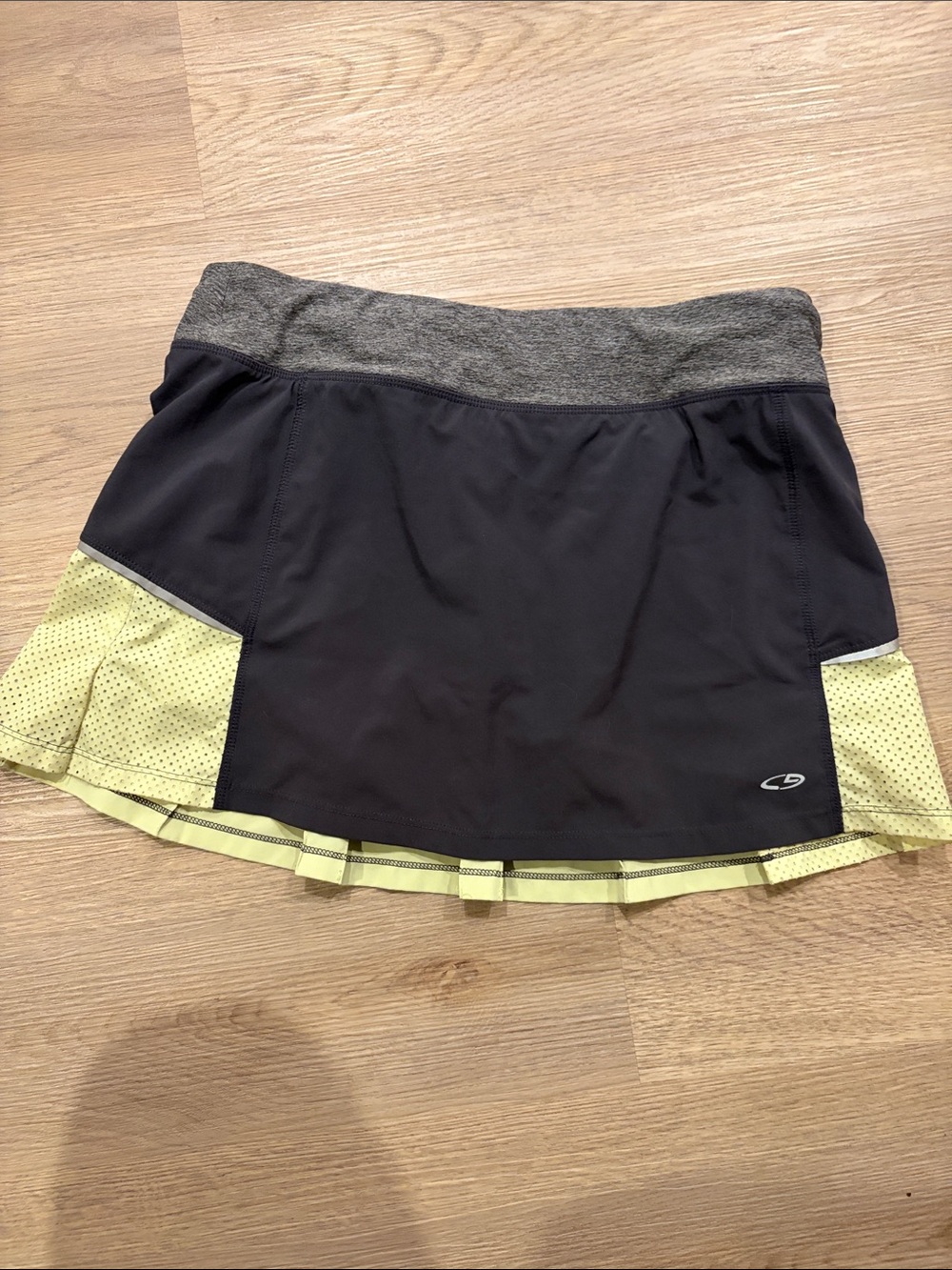 Athletic Navy Gray and Lime Women's Skort - Brand: Champion